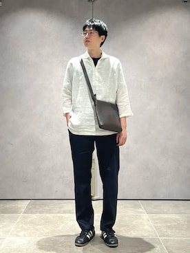 大木さん(メンズ・174cm)の夏コーディネート