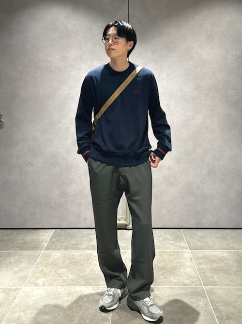 SHIPS別注】FRED PERRY: シングル ティップ スウェットシャツ（T