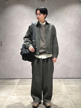 大木さん（メンズ・174cm）の秋コーディネート