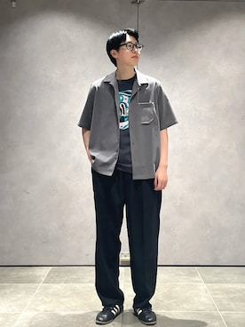 大木さん(メンズ・174cm)の夏コーディネート