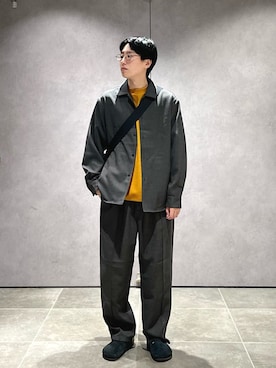 大木さん(メンズ・174cm)の秋コーディネート