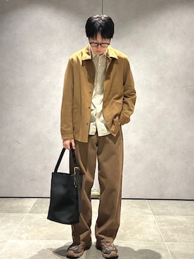 大木さん(メンズ・174cm)の冬コーディネート