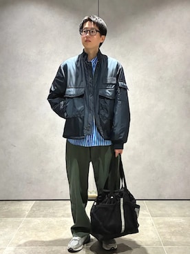 大木さん（メンズ・174cm）の春コーディネート