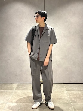 大木さん(メンズ・174cm)の夏コーディネート