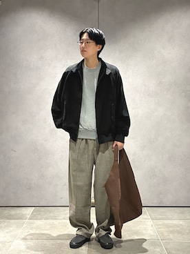 「SHIPS（シップス）のアイテム」を使った、大木さん（メンズ・174cm）の秋コーディネート