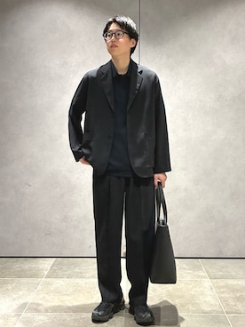 「SHIPS（シップス）のアイテム（ジャケット/アウター）」を使った、大木さん（メンズ・174cm）の春コーディネート