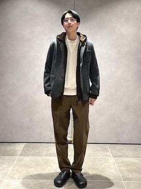 大木さん（メンズ・174cm）の秋コーディネート