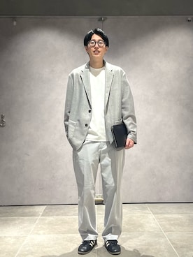 大木さん(メンズ・174cm)の春コーディネート