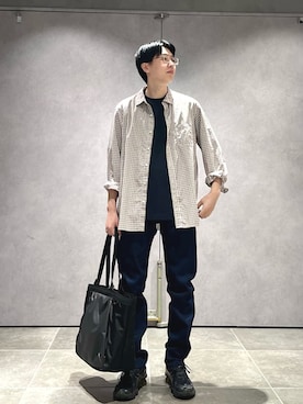 大木さん（メンズ・174cm）の秋コーディネート