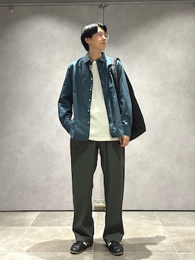 大木さん(メンズ・174cm)の秋コーディネート