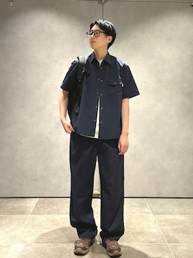 大木さん(メンズ・174cm)の春コーディネート
