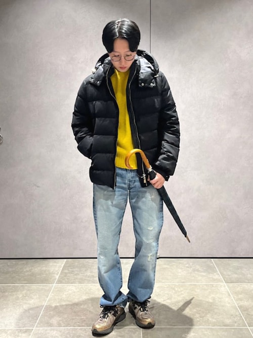 SHIPS（シップス） 傘 SHIPS: 50th ANNIV チェック 長傘 メンズ