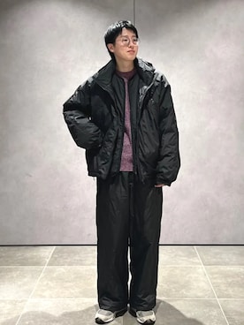 「SHIPS」｜「アイテム（ジャケット/アウター）」を使った、大木さん（メンズ・174cm）の冬コーディネート