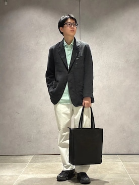 大木さん(メンズ・174cm)の春コーディネート