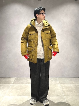 大木さん（メンズ・174cm）の冬コーディネート