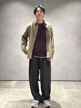 大木さん(メンズ・174cm)の秋コーディネート