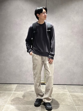 「グラミチ」｜大木さん（メンズ・174cm）の秋コーディネート