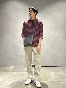 大木さん(メンズ・174cm)の夏コーディネート