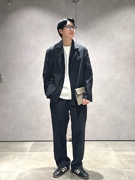 「SHIPS（シップス）のアイテム」を使った、大木さん（メンズ・174cm）の夏コーディネート