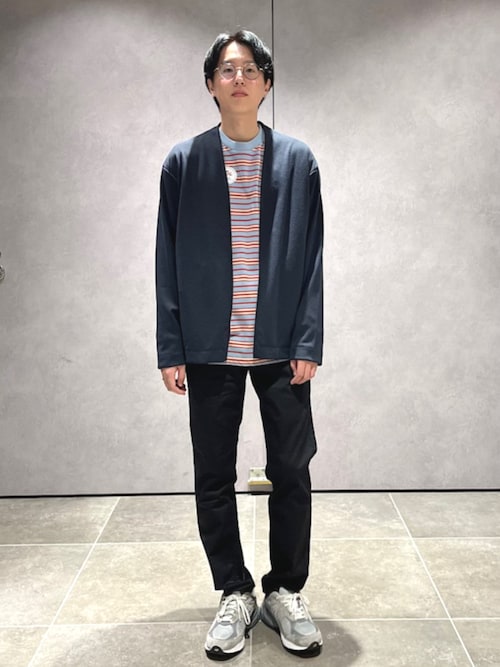 SHIPS:〈抗菌加工〉japan quality カラー テーパード スリム