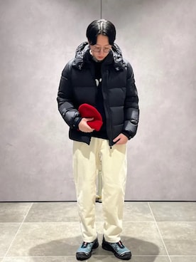 「SHIPS」｜「アイテム（ダウンジャケット/コート）」を使った、大木さん（メンズ・174cm）の秋コーディネート