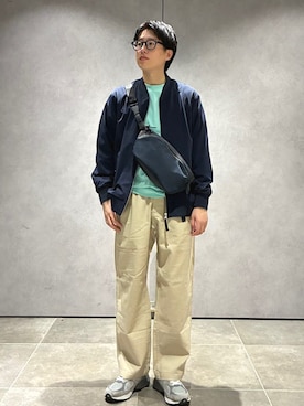 「SHIPS（シップス）のアイテム」を使った、大木さん（メンズ・174cm）の春コーディネート