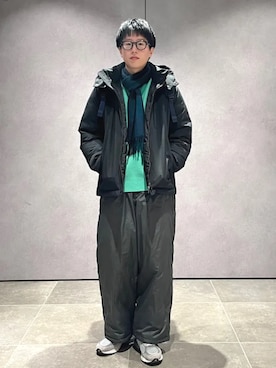 大木さん(メンズ・174cm)の冬コーディネート