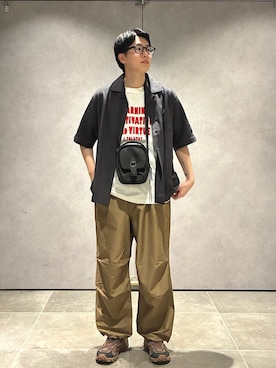 大木さん(メンズ・174cm)の春コーディネート