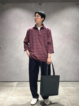 大木さん(メンズ・174cm)の夏コーディネート