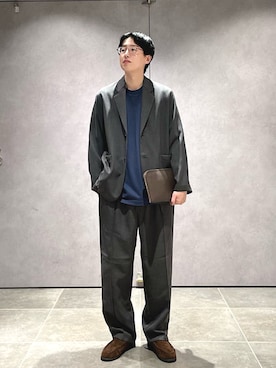 大木さん（メンズ・174cm）の秋コーディネート