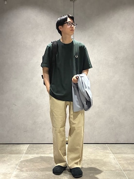 大木さん(メンズ・174cm)の夏コーディネート