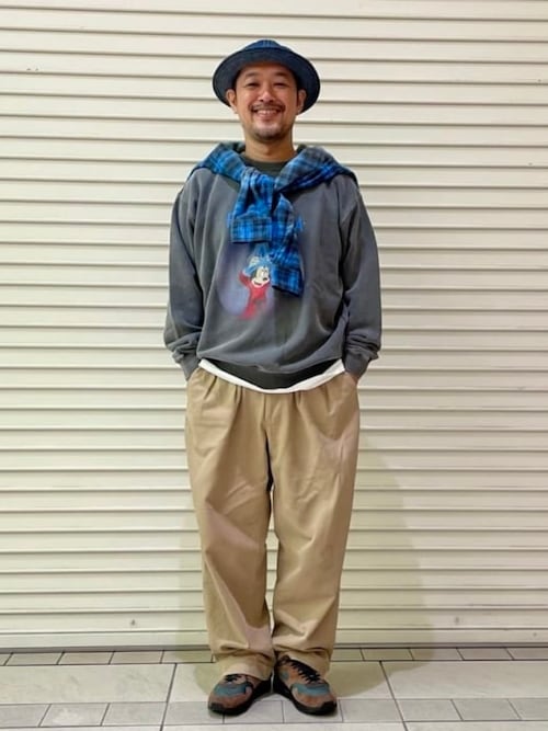 BEAMS+（ビームスプラス） パンツ BEAMS PLUS / ツイル 2プリーツ