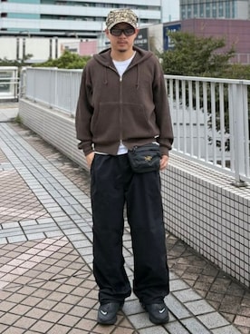 「BEAMS（ビームス）のアイテム（帽子）」を使った、BEAMS Tさん（メンズ・168cm）の秋コーディネート