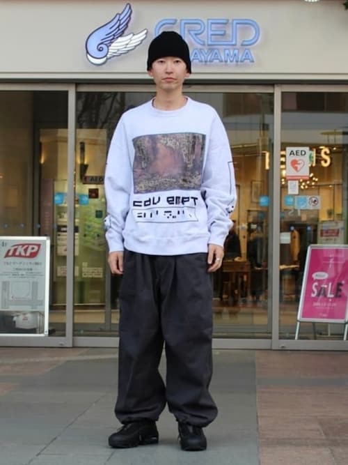 C.E（シーイー） トレーナー スウェット C.E / GONDOL4W1$H CREW NECK