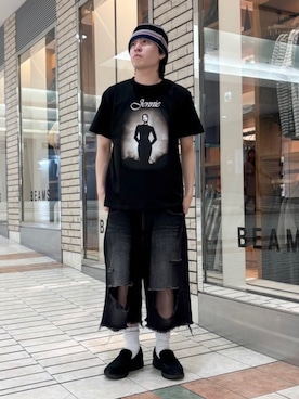 「BEAMS T（ビームスティー）のアイテム」を使った、BEAMS Tさん（メンズ・168cm）の春コーディネート