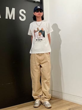 「BEAMS T（ビームスティー）のアイテム」を使った、BEAMS Tさん（メンズ・170cm）の春コーディネート