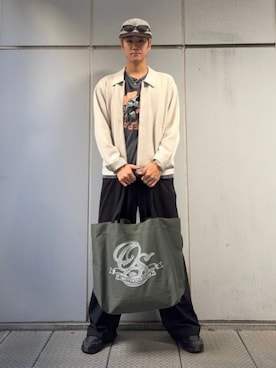 「crepuscule（クレプスキュール）のアイテム」を使った、BEAMS Tさん（メンズ・176cm）の秋コーディネート