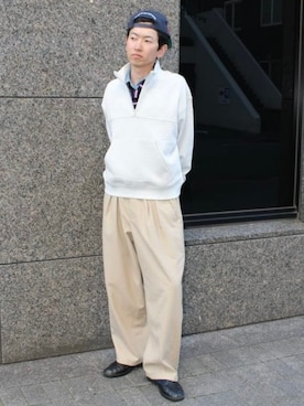 「BEAMS（ビームス）のアイテム」を使った、BEAMS Tさん（メンズ・172cm）の秋コーディネート