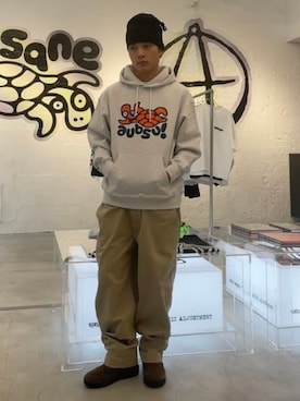 「BEAMS T（ビームスティー）のアイテム」を使った、BEAMS Tさん（メンズ・172cm）の冬コーディネート