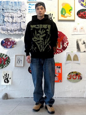 「BEAMS T（ビームスティー）のアイテム」を使った、BEAMS Tさん（メンズ・172cm）の春コーディネート