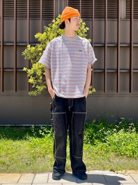 「BEAMS PLUS（ビームスプラス）のアイテム」を使った、BEAMS Tさん（メンズ・178cm）の夏コーディネート
