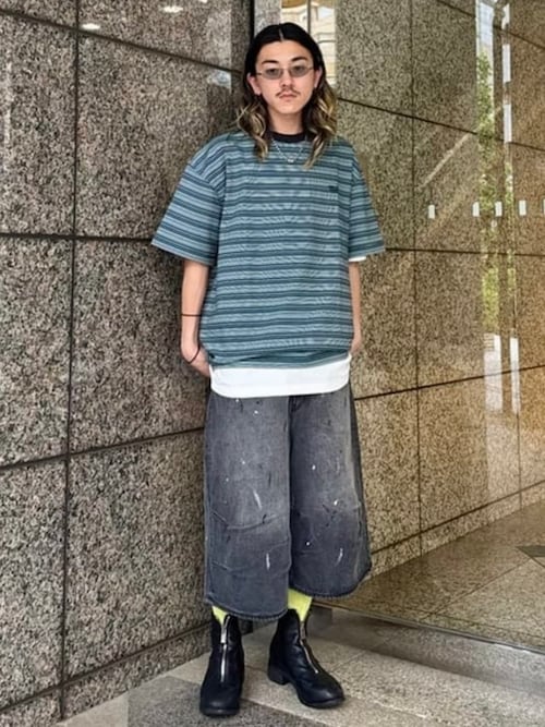 BEAMS（ビームス） ワイドパンツ パンツ クォーターレングス