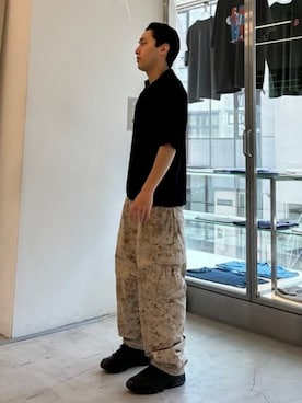 「BEAMS T（ビームスティー）のアイテム」を使った、BEAMS Tさん（メンズ・165cm）の春コーディネート