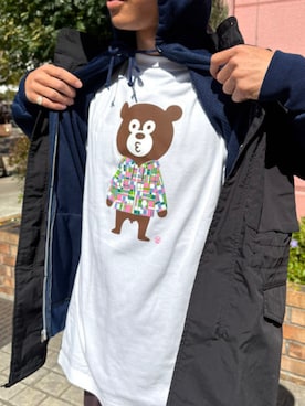 「BEAMS T（ビームスティー）のアイテム」を使った、BEAMS Tさん（メンズ・172cm）の春コーディネート