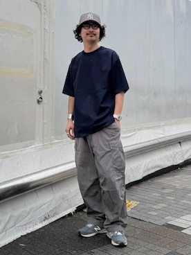 「BEAMS（ビームス）のアイテム（パンツ）」を使った、BEAMS Tさん（メンズ・185cm）の春コーディネート