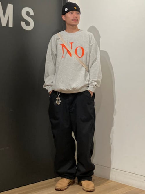 Cabaret Poval / No Crewneck（スウェット）｜cabaret poval