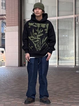 「BEAMS T（ビームスティー）のアイテム」を使った、BEAMS Tさん（メンズ・175cm）の春コーディネート