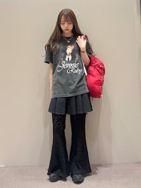 「BEAMS T（ビームスティー）のアイテム」を使った、BEAMS Tさん（レディース・158cm）の春コーディネート