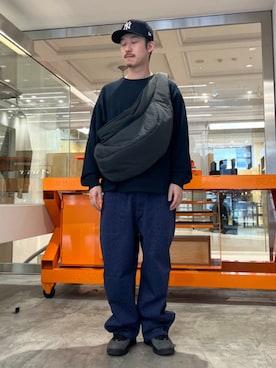 「crepuscule（クレプスキュール）のアイテム」を使った、BEAMS Tさん（メンズ・176cm）の春コーディネート