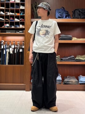 「BEAMS T（ビームスティー）のアイテム」を使った、BEAMS Tさん（メンズ・172cm）の春コーディネート